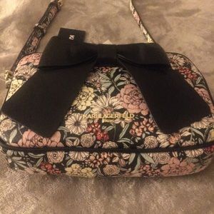 KARL LAGERFELD PARIS ‘crossbody bag floral’